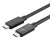Кабель CasePro Thunderbolt 4 Cable Supports 8K Display USB-C to USB-C 0.3m Black