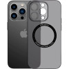 Ультратонкий чехол CasePro Ultra Thin MagSafe с защитой камеры Black для iPhone 13