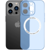 Ультратонкий чехол CasePro Ultra Thin MagSafe с защитой камеры Blue для iPhone 13