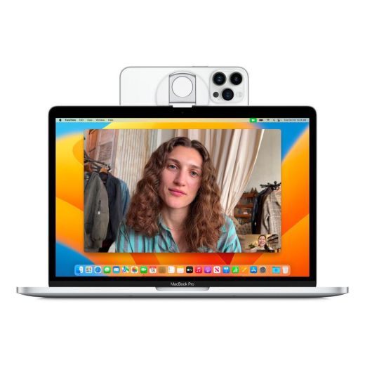 Магнітний тримач для мобільного телефону CasePro White для iPhone з MagSafe для MacBook