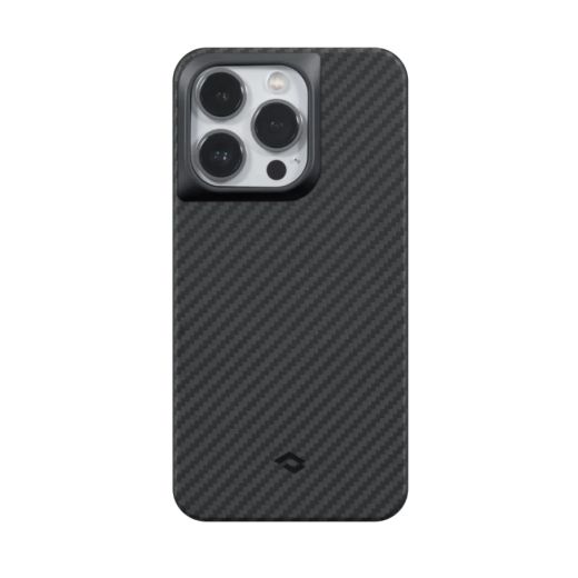 Карбоновий чохол Pitaka MagEZ Case Pro 3 Black/Grey (Twill) для iPhone 14 Pro Max (KI1401PMP)