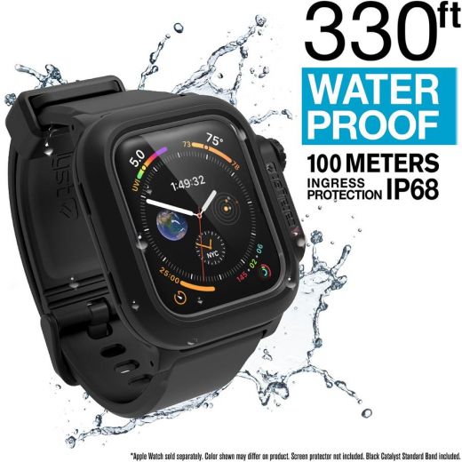 Ремінець Catalyst Waterproof Stealth Black для Apple Watch (45mm | 44mm)