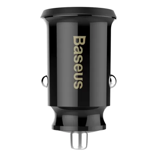 Автомобильное зарядное устройство Baseus Grain Car Charger 3.1A Black (CCALL-ML01)