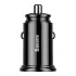 Автомобільний зарядний пристрій Baseus Circular Plastic А+А 30W Black (CCALL-YD01)