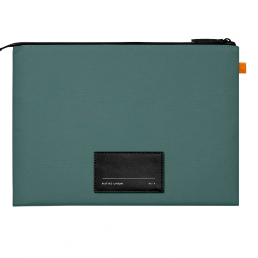 Чехол-папка Native Union W.F.A Stow Lite Sleeve Case Slate Green для MacBook Pro 14" (2021 | 2022 | 2023  M1 | M2 | M3) | MacBook Air 13.6" M2 | M3 (2023 | 2024) (STOW-LT-MBS-SLG-14)