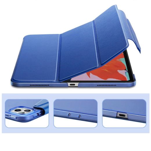Чехол ESR Ascend Trifold Hard Frosted Blue для iPad Pro 11" M1 | M2 (2021 | 2022)