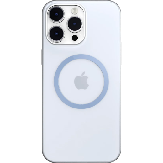 Тонкий чехол SwitchEasy Gravity M. Ultra Slim Magnetic Case/MagSafe Transparent Blue for iphone 14 Pro (SPH61P022TU22)