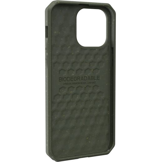 Противоударный чехол UAG Biodegradable Outback Olive для iPhone 14 Pro Max (114075117272)