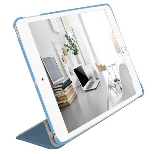 Чехол Macally Protective Case and Stand Blue (BSTAND7-BL) для iPad 10.2" (2019)