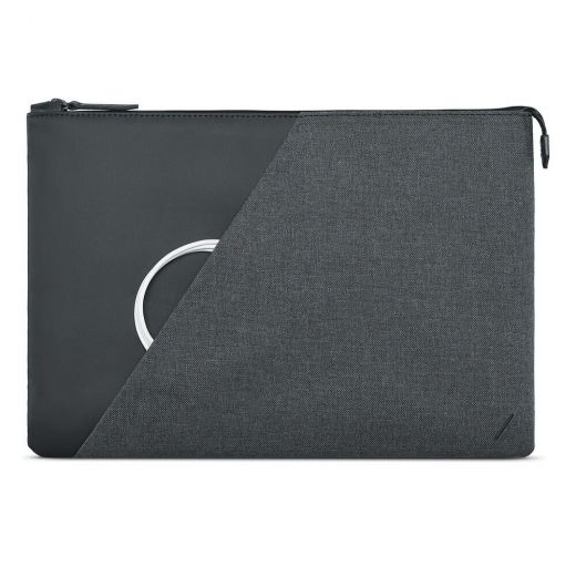 Чехол Native Union Stow Sleeve Case Slate (STOW-CSE-GRY-FB-15) для MacBook Pro 16" (2021 | 2022 | 2023  M1 | M2 | M3) | Air 15" (M2 | 2023)