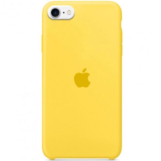 Силіконовий чохол CasePro Silicone Case Yellow для iPhone SE | 8