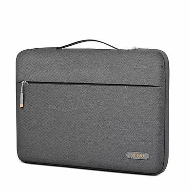Чехол-сумка WIWU Pilot Sleeve Series Grey для MacBook Pro 14" M1 | M2 | M3 (2021 | 2023)