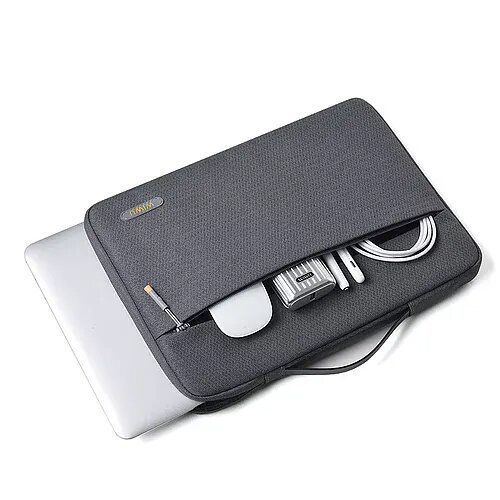 Чехол-сумка WIWU Pilot Sleeve Series Black для MacBook Pro 14" M1 | M2 | M3 (2021 | 2023)