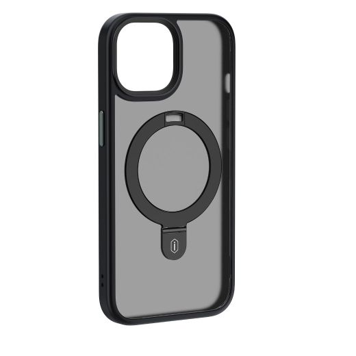 Чехол Wiwu ZMM-010 Magnetic Stand Black для iPhone 15