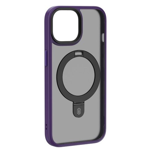 Чехол Wiwu ZMM-010 Magnetic Stand Purple для iPhone 15 Pro Max