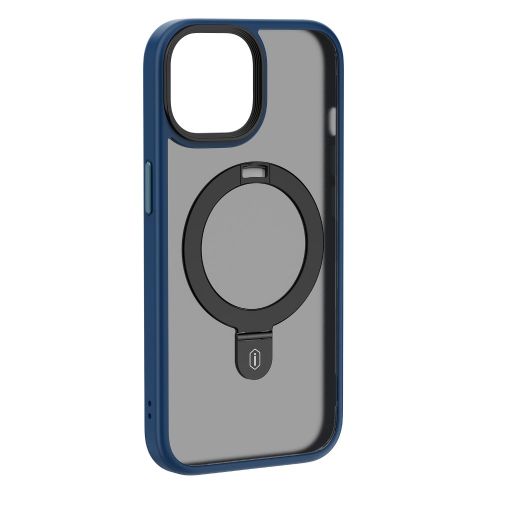 Чохол Wiwu ZMM-010 Magnetic Stand Blue для iPhone 15 Pro