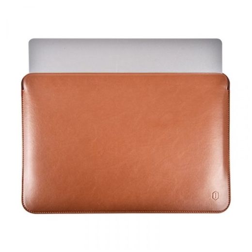 Конверт WIWU Skin Pro Platinum Leather Brown для MacBook Pro 14" (2021 | 2023)