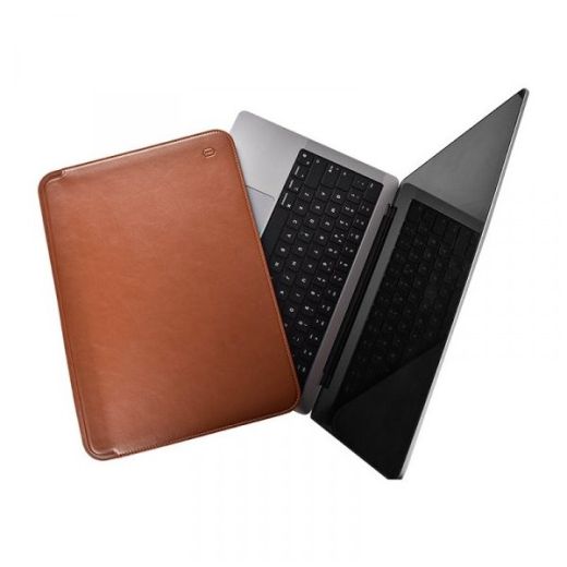 Конверт WIWU Skin Pro Platinum Leather Brown для MacBook Pro 14" (2021| 2023)