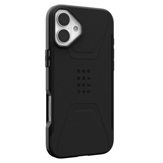 Чохол UAG Civilian Magsafe Black для iPhone 16 (114446114040)