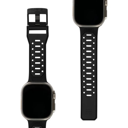 Ремешок UAG Civilian Silicone Graphite/Black для Apple Watch 49mm | 45mm | 44mm (194002114032)