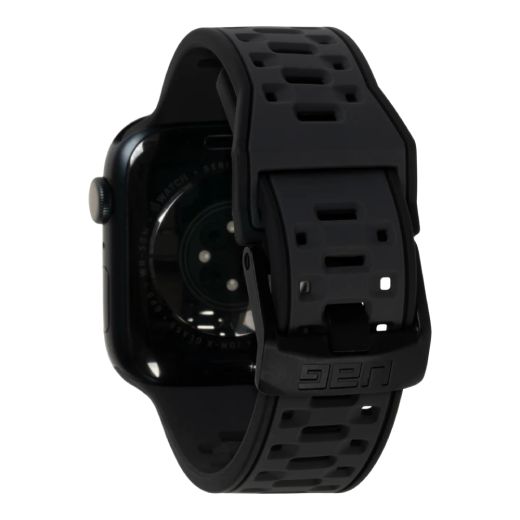 Ремінець UAG Civilian Silicone Graphite/Black для Apple Watch 49mm | 45mm | 44mm (194002114032)