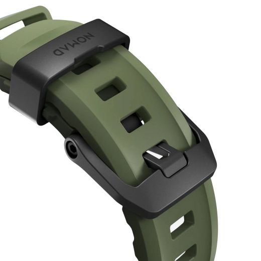Ремінець Nomad Rocky Point Band Forest / Black Hardware для Apple Watch 49мм | 46мм | 45мм | 44мм (NM014797858)