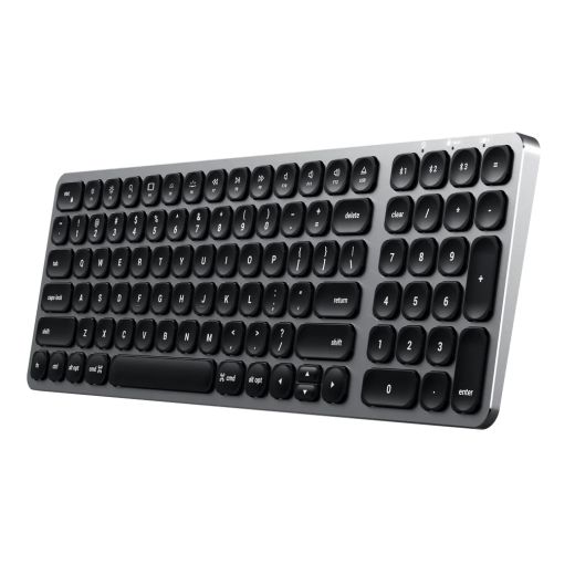 Бездротова клавіатура Satechi Compact Backlit Bluetooth Keyboard Space Grey (ST-ACBKM)