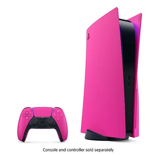 Сменная панель Sony Playstation 5 (PS5) Digital Edition Console Covers Nova Pink