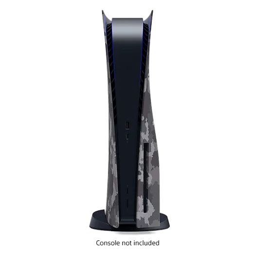 Сменная панель Sony Playstation 5 (PS5) Digital Edition Console Covers Grey Camouflage