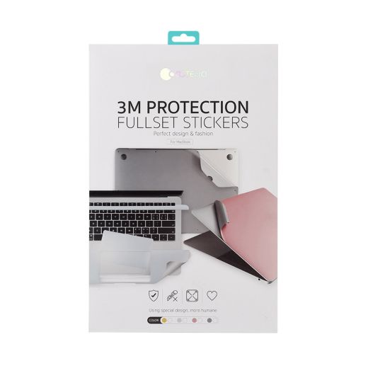 Набор защитных пленок на корпус COTEetCI Fuselage Film Set Silver для MacBook Pro 13" 2020 (MB1096-TS)