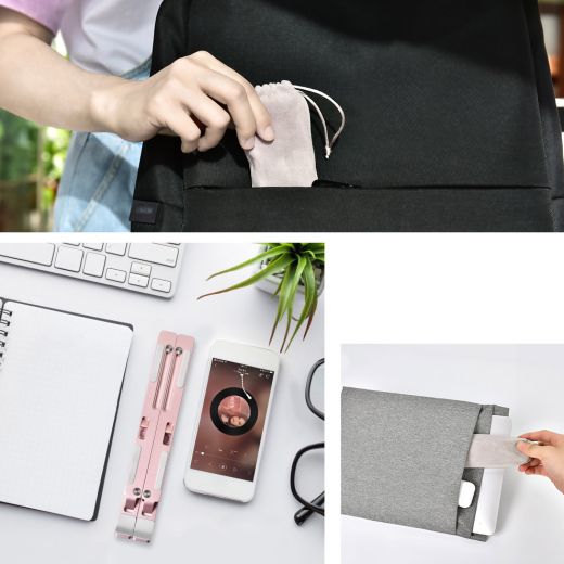 Підставка COTEetCI SD-12 Notebook Folding Portable Bracket Silver (CS5158-TS)
