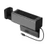 Автомобільний органайзер Baseus Deluxe Metal Armrest Console Organizer(dual USB power supply) Black (CRCWH-A01)