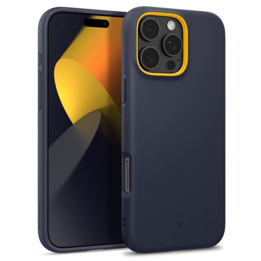Чехол Spigen Caseology Nano Pop MagSafe Blueberry Navy для iPhone 16 Pro (ACS08172)