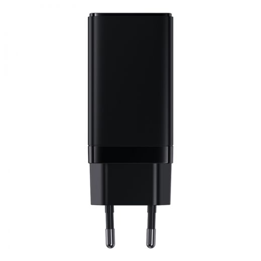 Быстрая зарядка Baseus GaN3 Pro 3 порта, USB + Type-C*2 65W Black + кабель Baseus Xiaobai Type-C to Type-C 100W (20V/5A) 1m Black