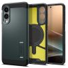 Чохол Spigen Tough Armor AI (MagFit) Abyss Green для Samsung Galaxy S25 Edge (ACS09424)