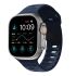 Силіконовий ремінець CasePro Sport Band Dark Blue для Apple Watch 41мм | 40мм