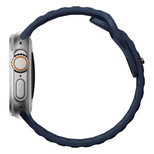 Силиконовый ремешок CasePro Sport Band Dark Blue для Apple Watch 49мм | 45мм | 44мм