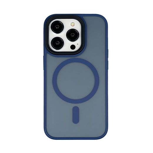 Чехол CasePro Skin Guard with MagSafe Dark Blue для iPhone 13 Pro Max