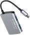 Адаптер Baseus Enjoyment series Type-C to 2 x USB 2.0+USB 3.0 HUB Adapter Gray
