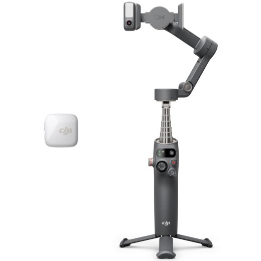 Стабілізатор DJI Osmo Mobile 7P Vlog Combo (DJI Mic Mini Transmitter Arctic White)