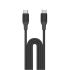 Кабель Momax 1-Link Flow CC X 60W USB-C to USB-C Cable 1.2м Black