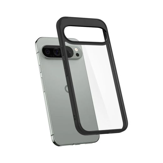 Прозорий чохол Spigen Ultra Hybrid Matte Black для Pixel 9 Pro XL (ACS07724)