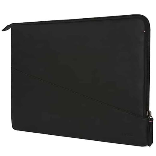 Кожаный чехол Decoded Waxed Leather Sleeve (D8SS15WXBK) для MacBook Pro 16" (2021 | 2022 | 2023 M1 | M2 | M3) | Air 15" M2 | M3 (2023 | 2024)