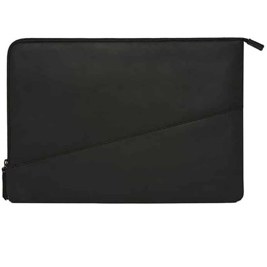 Шкіряний чохол Decoded Waxed Leather Sleeve (D8SS15WXBK) для MacBook Pro 16" (2021 | 2022 | 2023 M1 | M2 | M3) | Air 15" M2 | M3 (2023 | 2024)