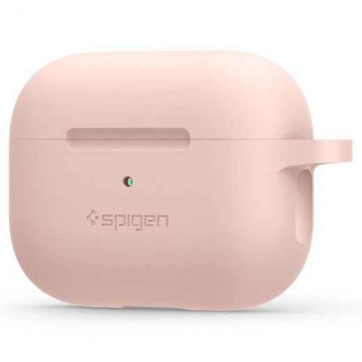 Чохол Spigen Silicone Fit Pink для AirPods Pro