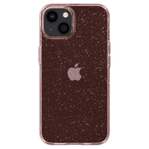 Чехол Spigen Liquid Crystal Glitter Rose Quartz для iPhone 13 (ACS03517)