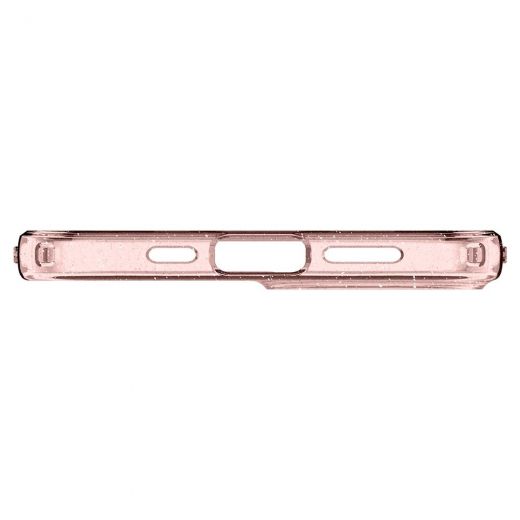 Чохол Spigen Liquid Crystal Glitter Rose Quartz для iPhone 13 (ACS03517)