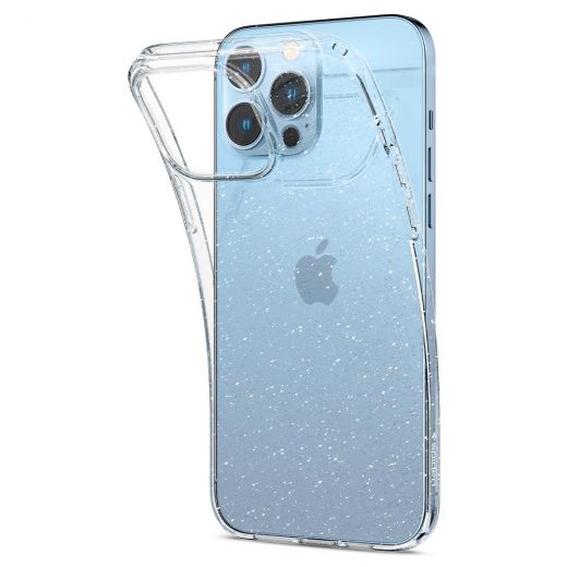 Чехол Spigen Liquid Crystal Glitter Crystal Quartz для iPhone 13 Pro (ACS03255)