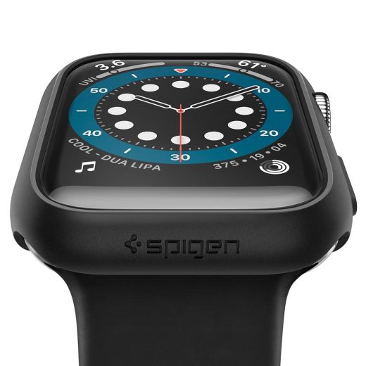 Чохол Spigen Thin Fit Black для Apple Watch 44mm Series 4/5/6