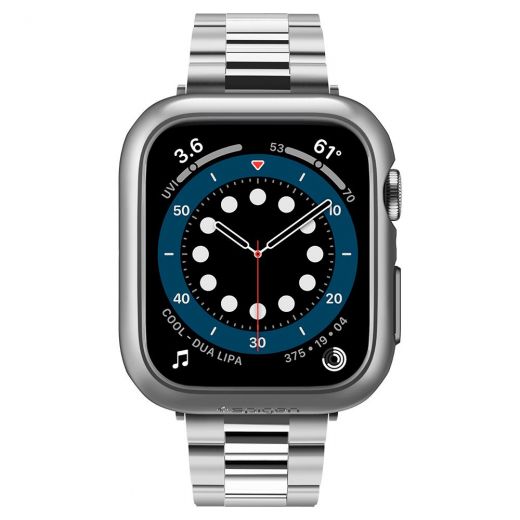 Чохол Spigen Thin Fit Graphite для Apple Watch 44mm Series SE / 6 / 5 / 4 (ACS02957)